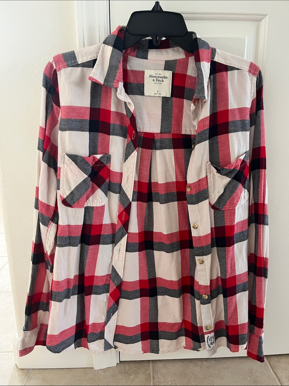Abercrombie & Fitch Plaid Flannel Shirt
